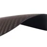 3K Twill Carbon Fiber Football Shin Guards - Ultimate Protection factory