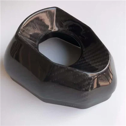 Muffler Beic Modur Ffibr Carbon