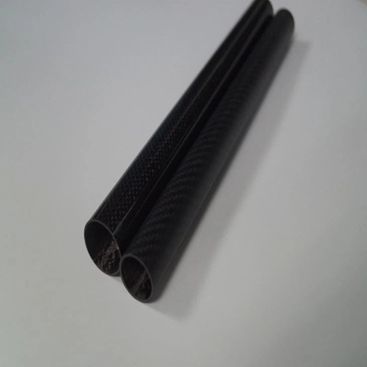 RC Hobby Application Roll-wrapped 3K Carbon Fiber Tube