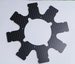Taflenni Pib Ysgafn Cnc 3k Fiber Carbon ar gyfer Rhannau'r Wyddgrug