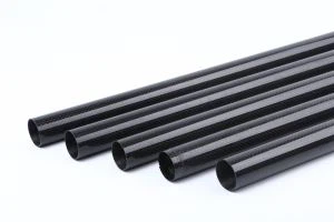 3k Tiwb Fiber Carbon Pwysau Golau Arwyneb Glossy