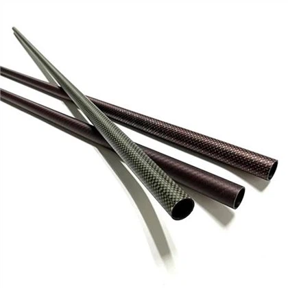 Siafft Ciw Pwll Llyfn Ffibr Carbon